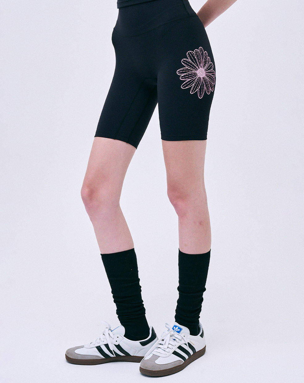 MARDI MERCEDI [ACTIF] BEURRE ULTIMATE COMFORT biker leggings theflower