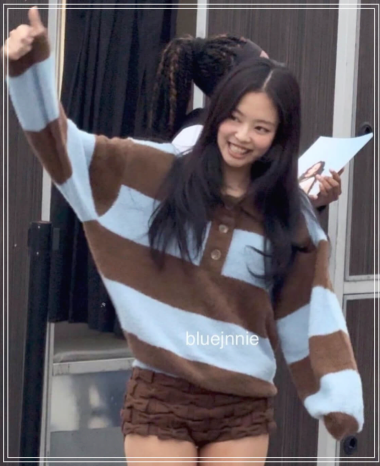 LARTIGENT L13 RUGBY BOLD KNIT(BROWN)